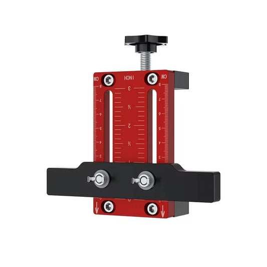 Cabinet Door Mounting Jig, with Support Arm&Clamp, Aluminum Alloy Body Tool for Installing Cabinets with Face Frame or Frameless