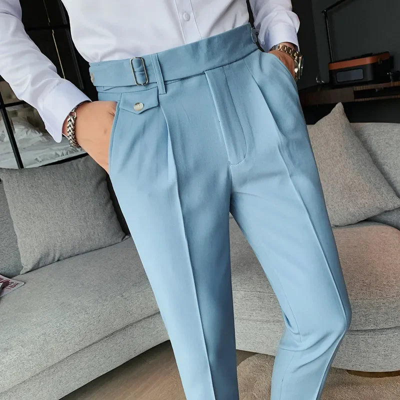 2023 Wedding Dress Pants for Men Business Suit Pant Casual Slim Formal Pants Pantalon Costume Men Suit Trousers plus Size 29-36