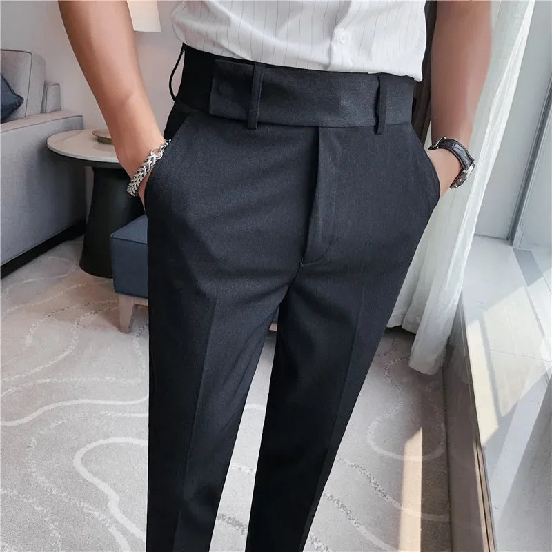 2023 Wedding Dress Pants for Men Business Suit Pant Casual Slim Formal Pants Pantalon Costume Men Suit Trousers plus Size 29-36