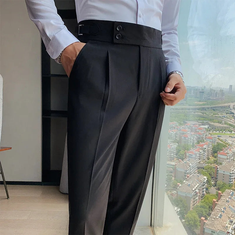 2023 Wedding Dress Pants for Men Business Suit Pant Casual Slim Formal Pants Pantalon Costume Men Suit Trousers plus Size 29-36