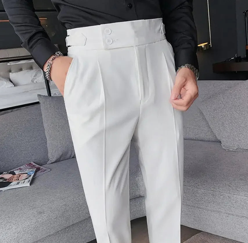 2023 Wedding Dress Pants for Men Business Suit Pant Casual Slim Formal Pants Pantalon Costume Men Suit Trousers plus Size 29-36