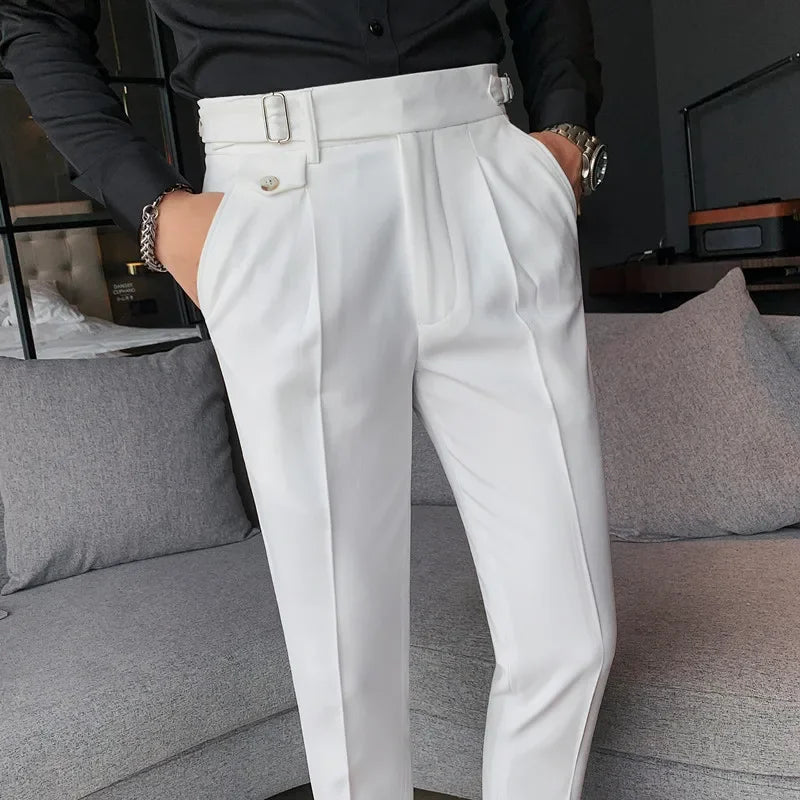 2023 Wedding Dress Pants for Men Business Suit Pant Casual Slim Formal Pants Pantalon Costume Men Suit Trousers plus Size 29-36