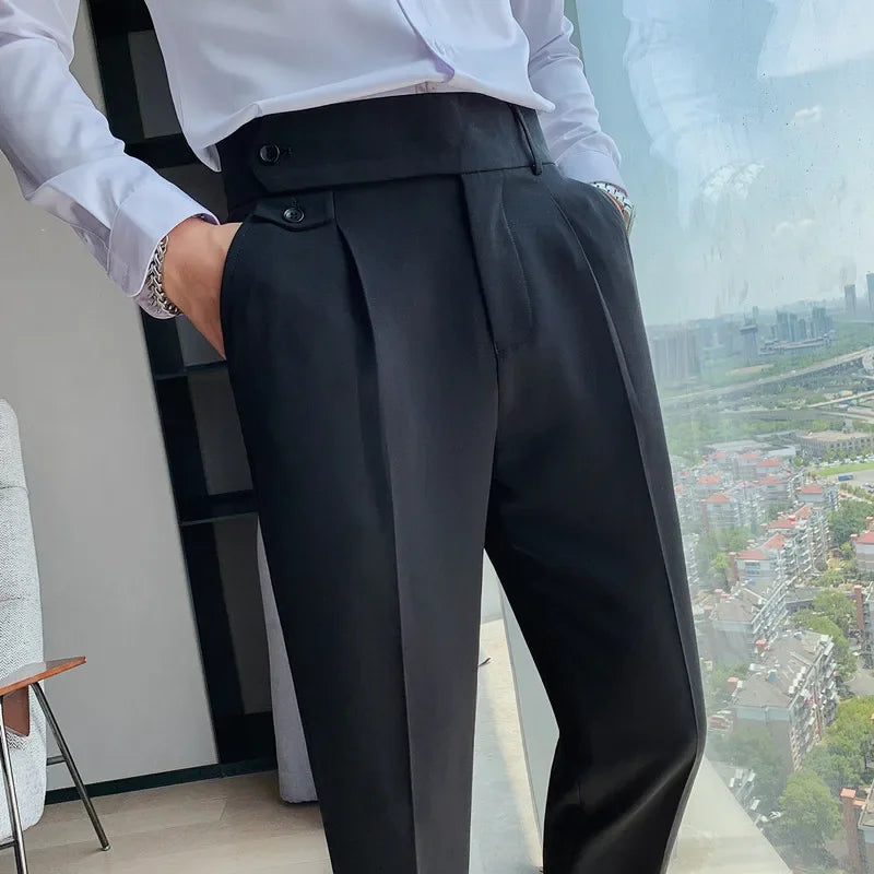 2023 Wedding Dress Pants for Men Business Suit Pant Casual Slim Formal Pants Pantalon Costume Men Suit Trousers plus Size 29-36