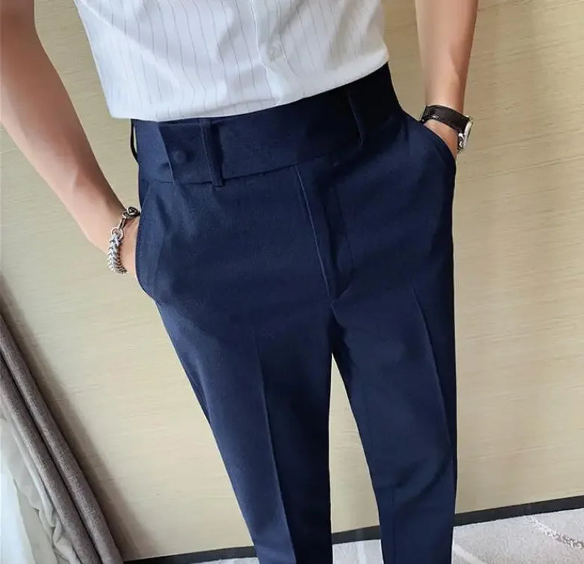 2023 Wedding Dress Pants for Men Business Suit Pant Casual Slim Formal Pants Pantalon Costume Men Suit Trousers plus Size 29-36