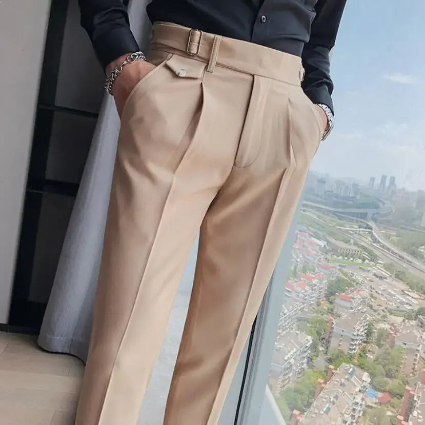 2023 Wedding Dress Pants for Men Business Suit Pant Casual Slim Formal Pants Pantalon Costume Men Suit Trousers plus Size 29-36