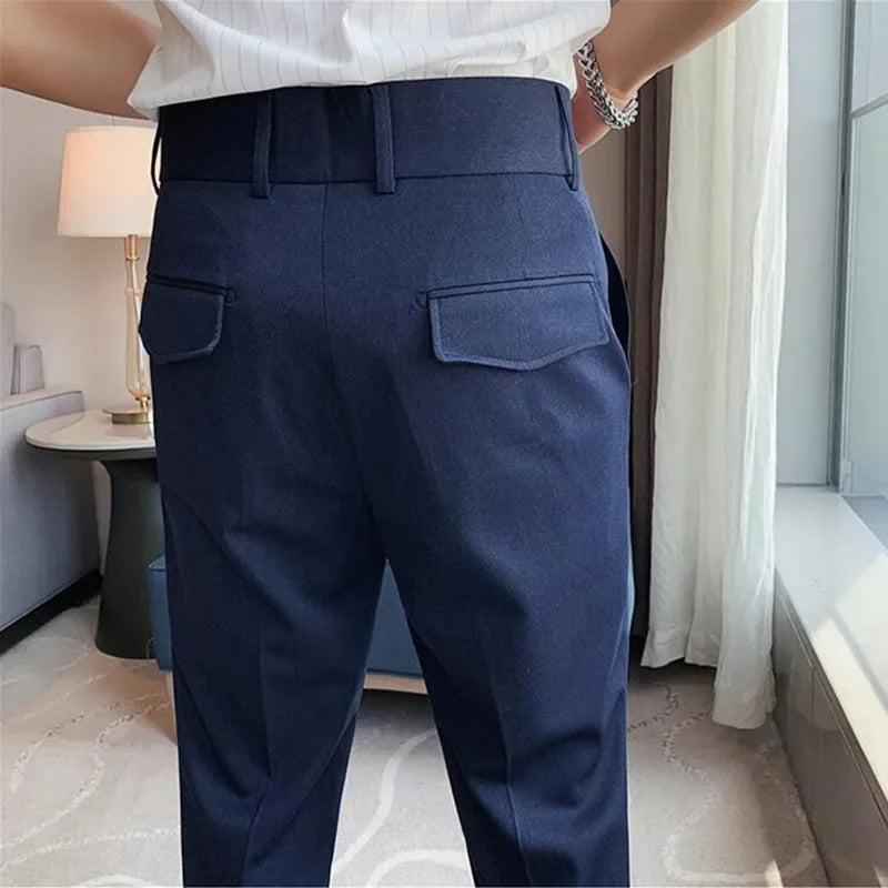 2023 Wedding Dress Pants for Men Business Suit Pant Casual Slim Formal Pants Pantalon Costume Men Suit Trousers plus Size 29-36