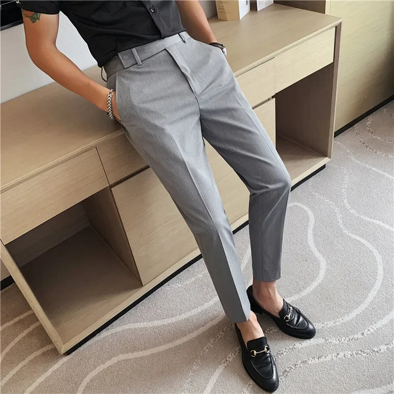 2023 Wedding Dress Pants for Men Business Suit Pant Casual Slim Formal Pants Pantalon Costume Men Suit Trousers plus Size 29-36